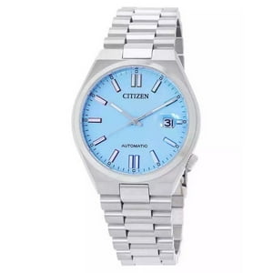 Reloj Citizen Tsuyosa Stainless Steel Blue Dial Automatic Nj0151-53L Men'S Watch
