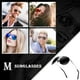 thumbnail image 3 of Gafas De Sol Aviator Mx208 Con Marco Plateado Y Lente Negra, 3 of 3