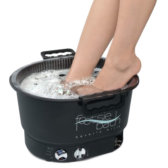 Footbath Footsie Bath Plus Spa 15 x 34 x 24 cm con temporizador de 4 posiciones