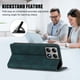 thumbnail image 3 of Funda Billetera para Xiaomi 14T Pro Imán y Resistente Verde, 3 of 6