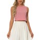 thumbnail image 1 of INSPIRE CHIC Blusa sin mangas de verano vintage de cuadros para mujer, regreso a clases, XS Rojo, 1 of 6