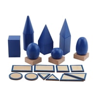 Bothyi - Juego De Bloques De Sólidos Geométricos Para Niños Y Niñas De 3 Años O Más