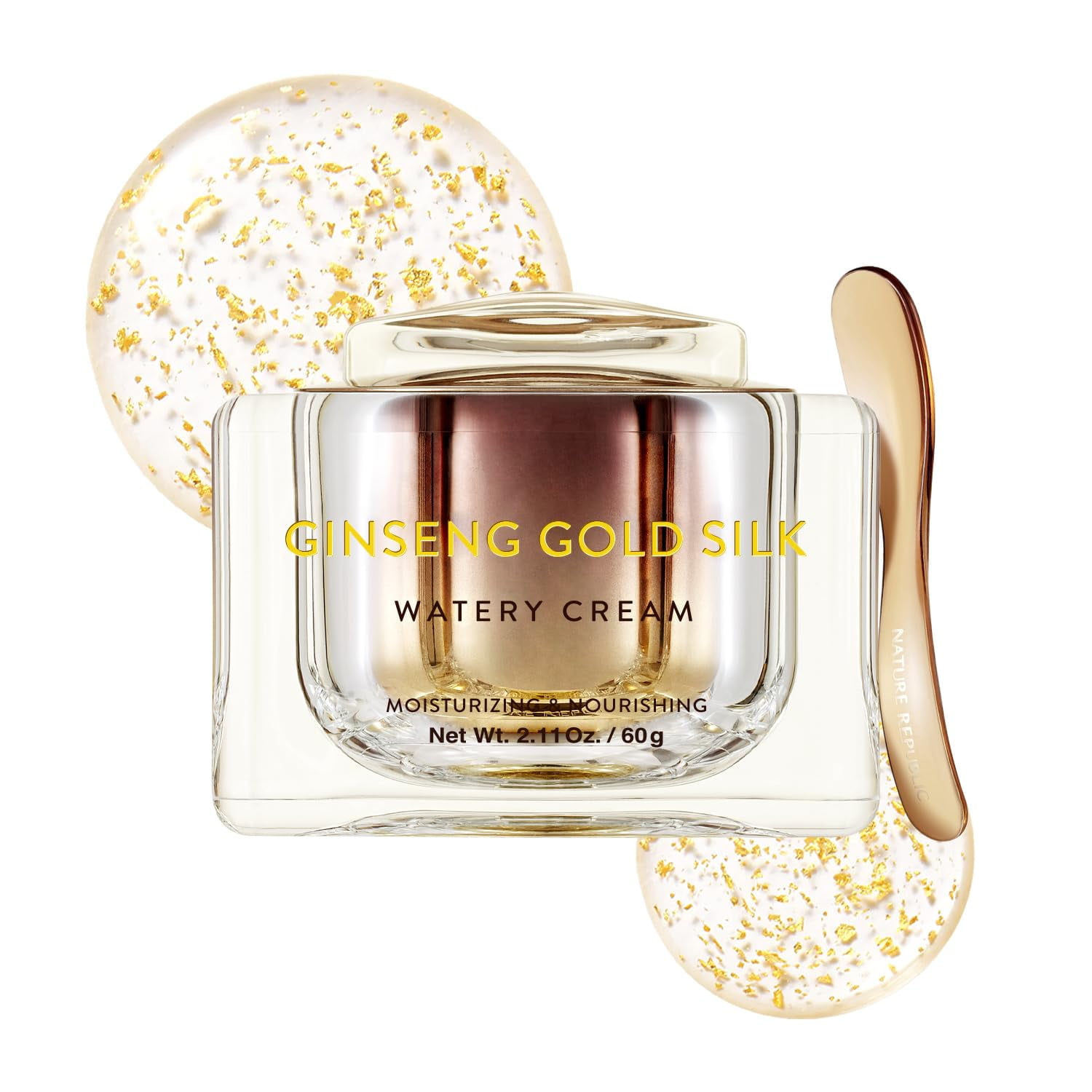 Crema Hidratante Nature Republic Ginseng Gold Silk 60 G