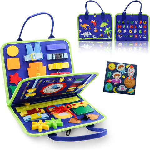 Telotenemos - Tablero Sensoriales Interactivo Montessori Juego Educativo