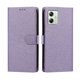 thumbnail image 2 of Cartera para Motorola Moto G14 con Bolsillo de Tarjetas, Lila, 2 of 6