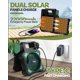 thumbnail image 4 of Ventilador solar para camping Maraiss de 22000 mAh con luz LED de 5 velocidades, 4 of 7