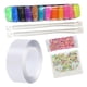 thumbnail image 2 of Nano Tape Impermeable Resistente Extraíble Con Pajitas Y Arcilla Para Manualidades DIY 1mm 5m Con Lentejuelas, 2 of 5