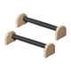 thumbnail image 5 of Barra de empuje 2x Paralletas Anti slip estable Manijas de flexión estable Manjas de empuje de madera resistente para hombres Ejercicio de entrenamien 40 cm, 5 of 5