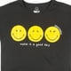 thumbnail image 1 of Polera Niña Make It A Good Day Negro Smiley, 1 of 3