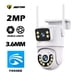 thumbnail image 2 of Camara De Seguridad WiFi Doble Lente HD VN IP66 Blanca, 2 of 4