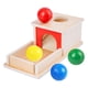thumbnail image 5 of Caja De Monedas Para Bebés Montessori Material De Aprendizaje Preescolar Juguetes Regalos 4 Bolas, 5 of 5