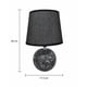thumbnail image 2 of Lampara De Velador Lampara De Mesa Elegante negro 1, 2 of 4