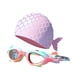 thumbnail image 5 of Gafas De Natación De Sirena Con Gorro Ajustables Para Ni?os Y Ni?as Color Rosa, 5 of 5