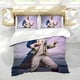 thumbnail image 5 of Hamilton Conjunto de sábanas temático, trío de piezas, cómodo y amigable con la piel, diseño único, regalo de decoración para el hogar para familiares, amigos y fans,173cm *218cm, 5 of 6
