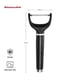 thumbnail image 3 of Pelador en Y KitchenAid KE145OHOBA Classic de acero inoxidable negro, 3 of 6