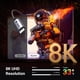 thumbnail image 2 of Cable Usb C A Displayport 1 4 8k @60hz 4k @240hz 2 M, 2 of 9
