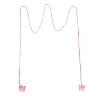 Ioensy - Cara Cadena Delicada Mariposa Colgante De Moda Para Danza Del Vientre Nupcial Cosplay