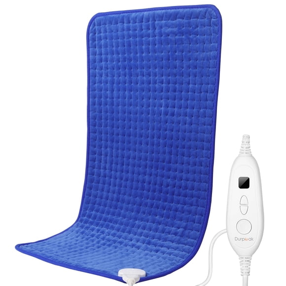 Almohadilla térmica Durpeak para aliviar el dolor de espalda, 43 x 84 cm, extra grande