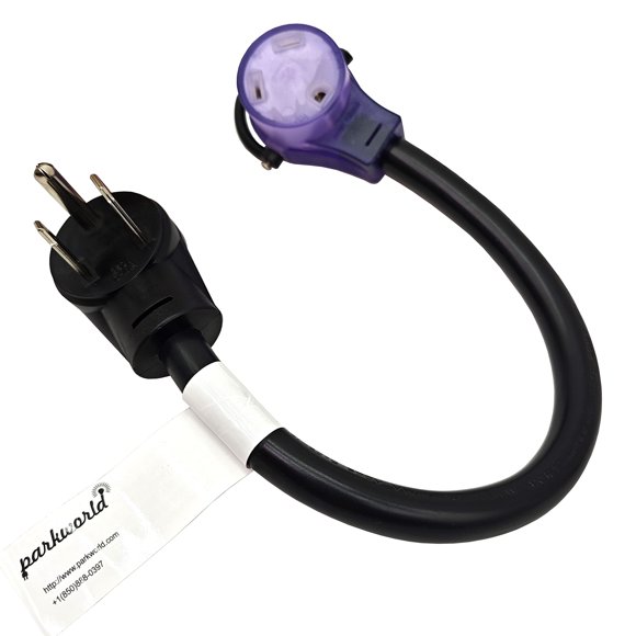 Cable adaptador de corriente Parkworld 78820 NEMA 6-50P a TT-30R