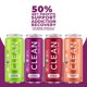 thumbnail image 2 of Bebida efervescente CLEAN CAUSE Yerba Mate Tea 473 ml, paquete de 12, 2 of 7