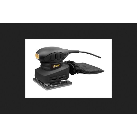 Almohadilla Sander Steelgrip de 1,5 A, 120 V, con cable, 4,5 x 4 pulgadas, 13000 OPM
