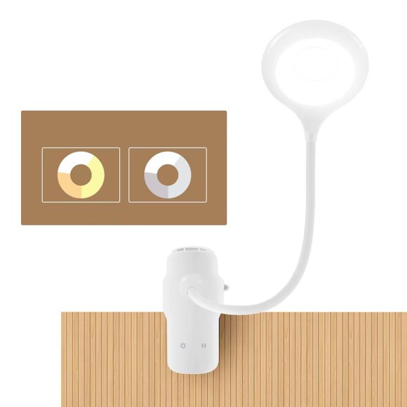 Lámpara de lectura LED LACOKI 28 LED recargable por USB