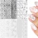 thumbnail image 1 of Lámina de transferencia de uñas SmallCat, 10 hojas para uñas acrílicas DIY, 1 of 7
