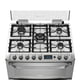 thumbnail image 4 of Cocina a Gas 5 Platos Fensa Doble Horno 76 DXT Inox, 4 of 7