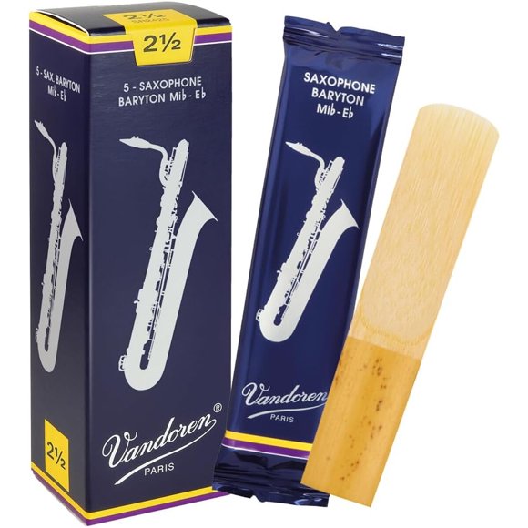 Vandoren SR2425 Bari Sax Traditional Reeds Strength 2.5 Box