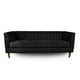 thumbnail image 1 of Sofa Sorrento 3c Tela Velvet Vivian Negro, 1 of 4