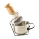 thumbnail image 5 of Brocha de afeitar para hombre, taza de afeitar con soporte, cuenco de acero inoxidable, regalo de aseo para él, diseño ergonómico, accesorio, mango de, 5 of 5
