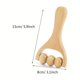 thumbnail image 1 of 1pc Multi-Functional Wooden Massage Roller for Neck, Arms, Back, Waist, Thighs - Helps Ease Muscle Tension and Promote Circulation, 1 of 3