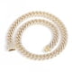 thumbnail image 1 of Cadena de Eslabones Cubanos de Hip Hop Miami Sólida y Gruesa para Hombre, Ancho 12MM Collares de Cadena para Hombre Grandes con Acabado Helado, Collar de Cadena Cubana Extra Brillante, 16-24 Inch -, 1 of 6