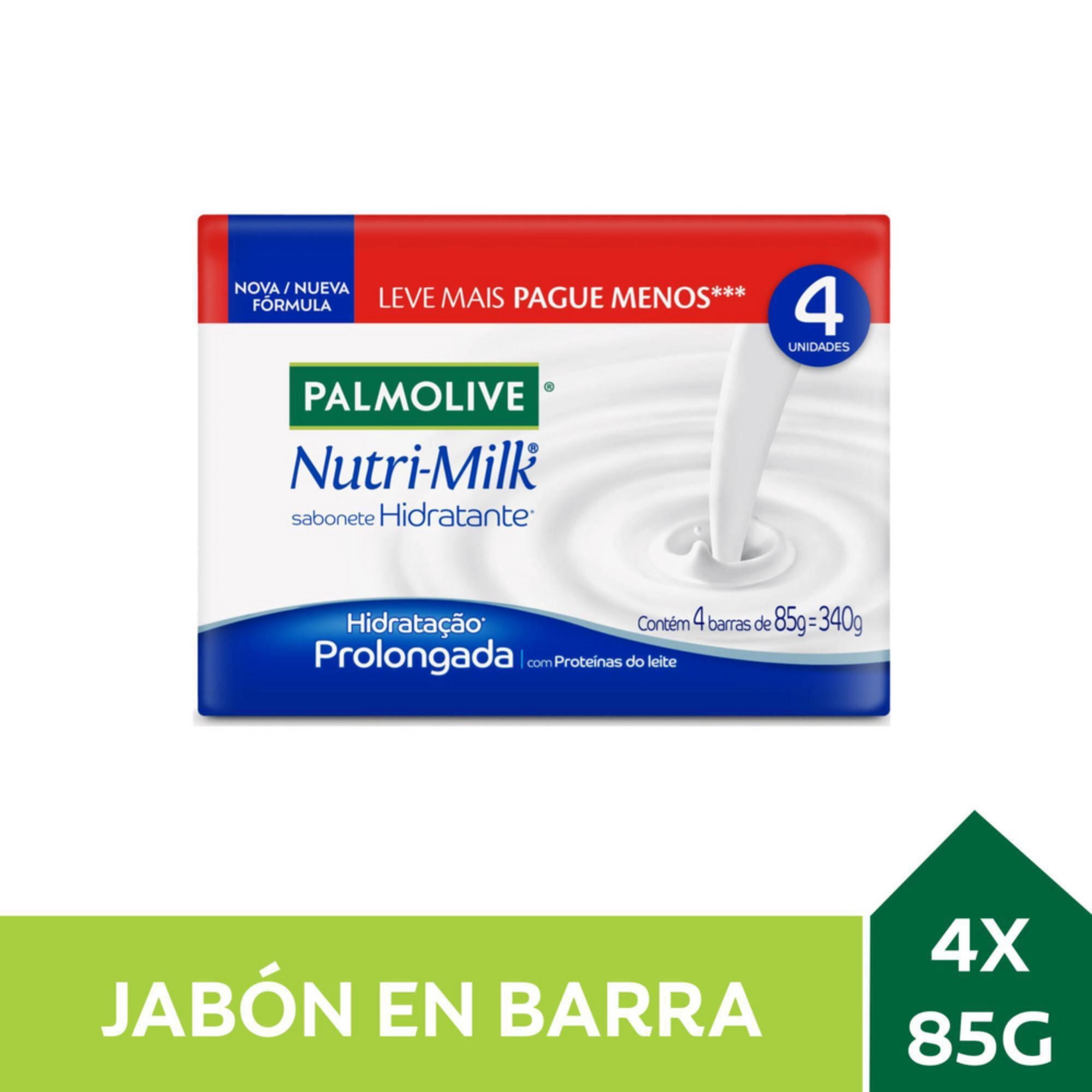 Jabón De Tocador Nutri Milk Hidratación Prolongada 340 g Palmolive
