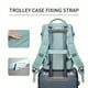 thumbnail image 4 of 1pc Men Women Travel Backpack With USB Charging Port, Business Laptop Backpack With Independent Shoes Storage, Computer Notebook Bag Fits For 16inch Laptop, School Backpack, Large Capacity Travel Bag, 4 of 5