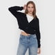 thumbnail image 3 of Sweater Mujer Cárdigan Color Negro Corona, 3 of 5
