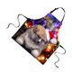 thumbnail image 5 of Delantal Navide?o, Delantal Con Pechera De Cocina Unisex Para Cocinar/hornear Suministros Para Fiestas P, 5 of 5