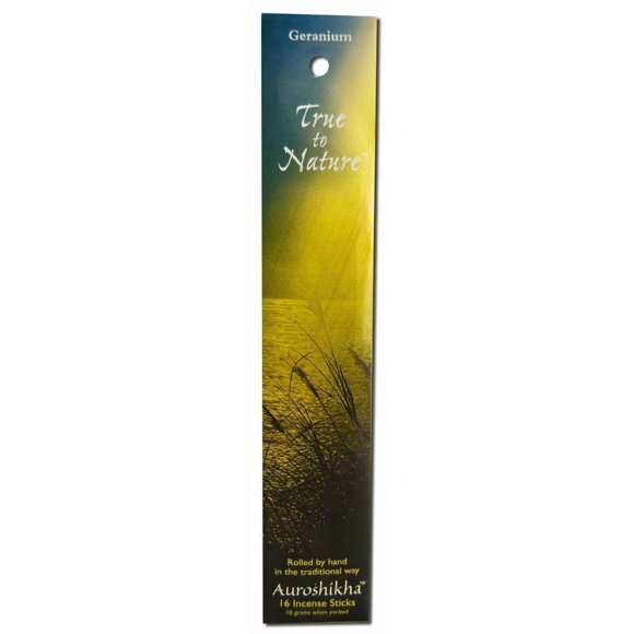 Incienso Auroshikha Geranio 10 g