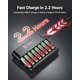 thumbnail image 5 of Pilas AAA recargables de litio EBL 1300 mWh 1.5 V, paquete de 8, 5 of 7