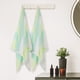 thumbnail image 4 of REGALWOVEN Juego de 2 Toallas de Baño de Algodón Absorbentes, Ultra Suaves, Ligeras, de Secado Rápido, Perfectas para Uso Diario Verde 28' x 56', 4 of 7