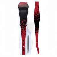 Cubierta Consola Malla Antipolvo Aaronmei Ps5 Slim Rojo Negro