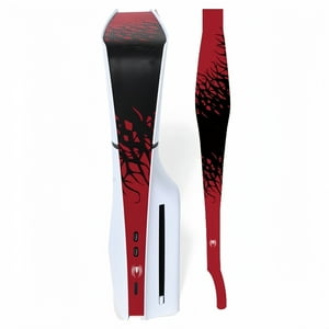 Cubierta Consola Malla Antipolvo Aaronmei Ps5 Slim Rojo Negro