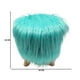 thumbnail image 3 of Puff Redondo Con Pelo Sintetico Para Niños Colores celeste, 3 of 3