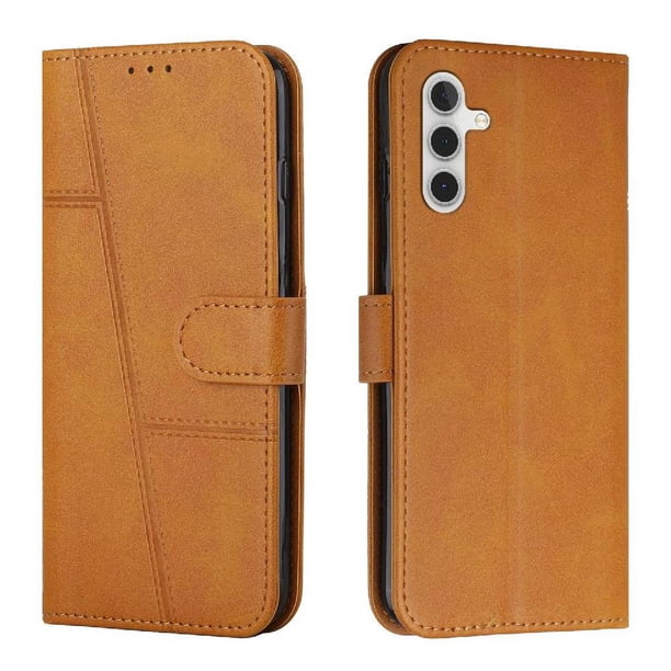 Funda Flip Para Samsung Galaxy M35 – Carcasa Delgada Y Resistente A Impactos Con Soporte Para Uso Diario Y Profesional