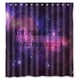 thumbnail image 1 of Cortina de ducha Galaxy con ganchos, tamaño 66 x 72 pulgadas, 1 of 3