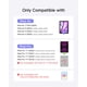 thumbnail image 2 of Funda con teclado Inateck para iPad Pro de 11 pulgadas, color morado, 2 of 7