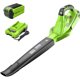thumbnail image 1 of Soplador Greenworks 40V 150 MPH 135 CFM, 1 of 3