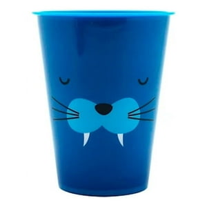Disparo - Vasos Para Tomar Jugos Agua Diseño Animales 450 Ml Foca