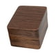 thumbnail image 4 of Joyero De Madera Anillos De Ceremonia De Boda Caja Para Portador Estuche De Viaje Escaparate Blanco, 4 of 5