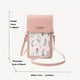 thumbnail image 2 of 2023 Fashion Flower Printing Mini Touch Screen Mobile Phone Bag For Iphone 15 14 13 12 11 Pro Max 6 6S 7 8 Plus X XR XS Max Case, 2 of 2